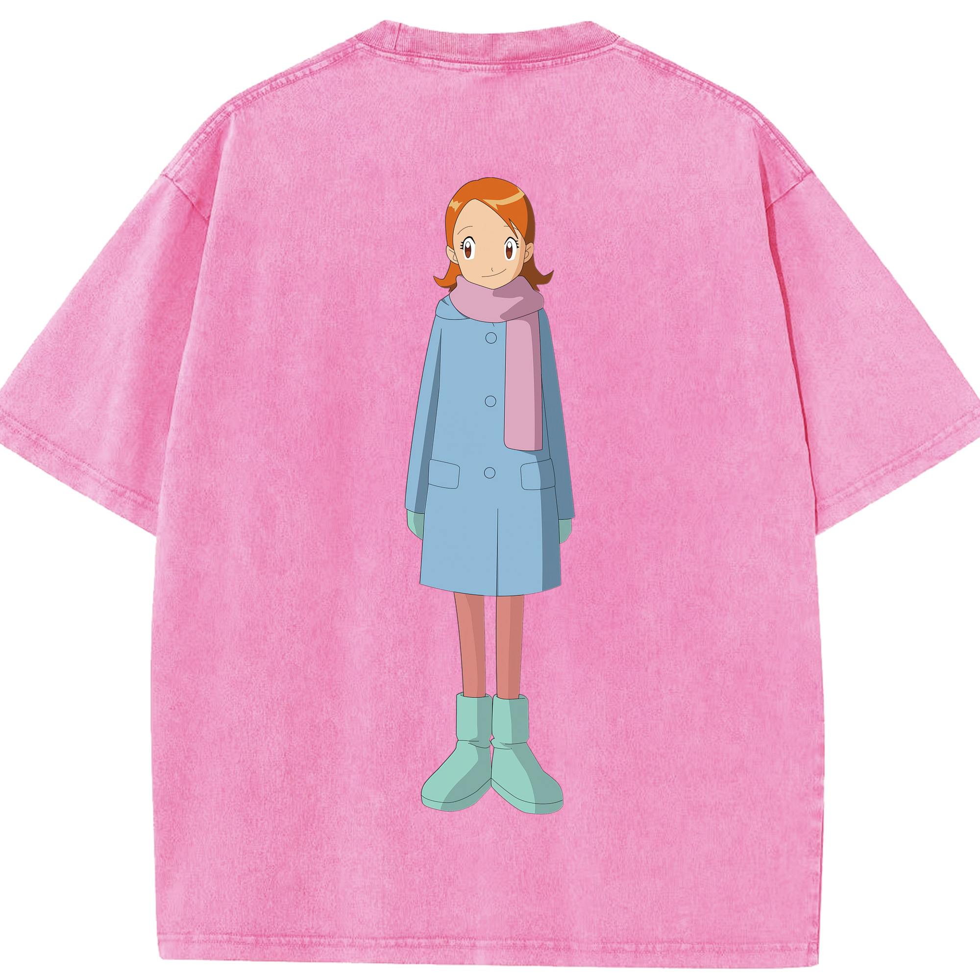 （画像用） Digimon デジタルモンスター/デジモン 綿100% ヴィンテージ風 半袖Tシャツ（背面プリント）